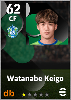 Watanabe Keigo eFootball player card