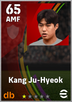Kang Ju-Hyeok — AMF, OVR 65, MAX 65