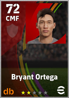 ORTEGA — CMF, OVR 72, MAX 72