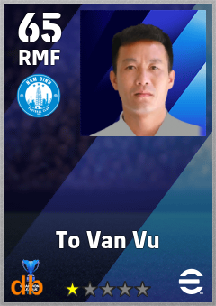 To Van Vu eFootball player card