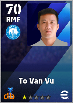 To Van Vu — RMF, OVR 70, MAX 70