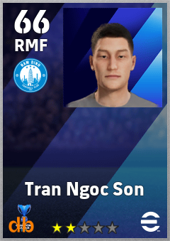 Tran Ngoc Son — RMF, OVR 66, MAX 66