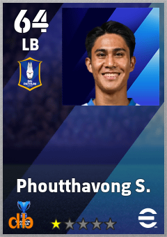 Phoutthavong S. — LB, OVR 64, MAX 64