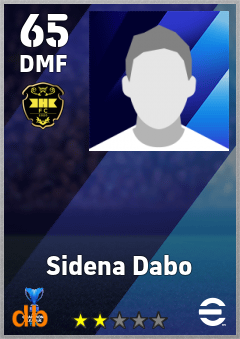 Sidena Dabo eFootball player card
