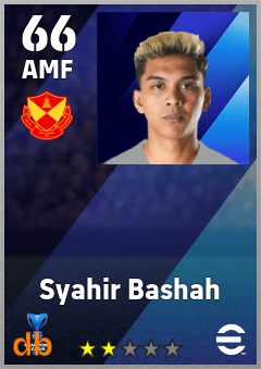 Syahir Bashah eFootball player card
