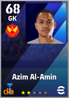 Azim Al-Amin eFootball player card