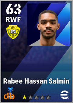 Rabee Hassan Salmin — RWF, OVR 63, MAX 63