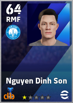 Nguyen Dinh Son — RMF, OVR 64, MAX 64