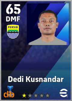 Dedi Kusnandar eFootball player card