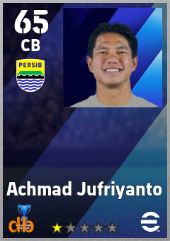 Achmad Jufriyanto eFootball player card