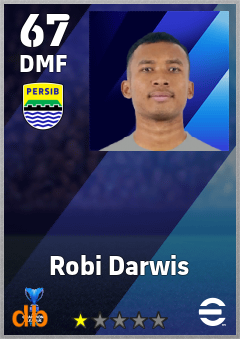 Robi Darwis — DMF, OVR 67, MAX 67