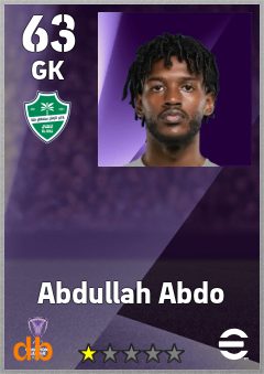 Abdullah Abdo eFootball player card