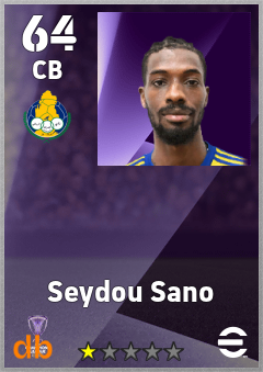 Seydou Sano eFootball player card