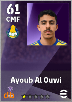 Ayoub Al Ouwi eFootball player card