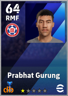 Prabhat Gurung — RMF, OVR 64, MAX 64