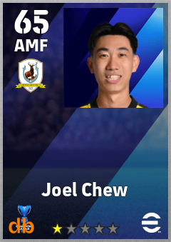 Joel Chew — AMF, OVR 65, MAX 65