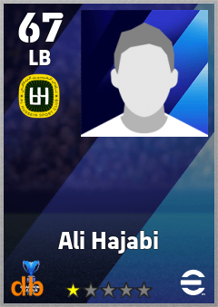 Ali Hajabi — LB, OVR 67, MAX 67
