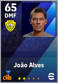 João Alves — DMF, OVR 65, MAX 65