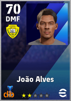 João Alves — DMF, OVR 70, MAX 70