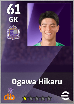 Ogawa Hikaru eFootball player card
