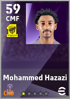 Mohammed Hazazi eFootball player card