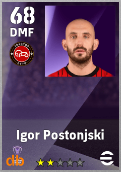 Igor Postonjski — DMF, OVR 68, MAX 68