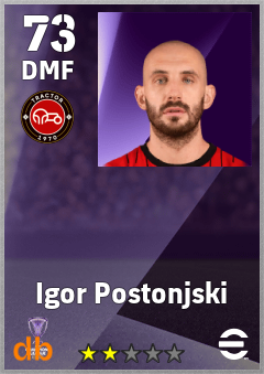 Igor Postonjski — DMF, OVR 73, MAX 73