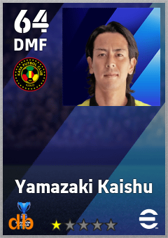 Yamazaki Kaishu eFootball player card