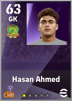 Hasan Ahmed eFootball player card