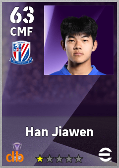 Han Jiawen eFootball player card