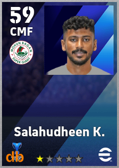 Salahudheen K. — CMF, OVR 59, MAX 59