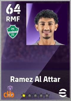 Ramez Al Attar eFootball player card