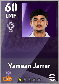 Yamaan Jarrar — LMF, OVR 60, MAX 60