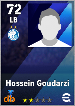 Hossein Goudarzi — LB, OVR 72, MAX 72