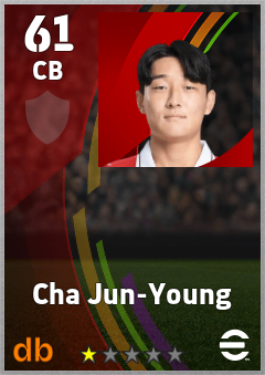 Cha Jun-Young eFootball player card