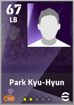 Park Kyu-Hyun — LB, OVR 67, MAX 67