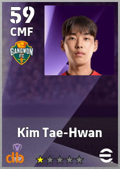 Kim Tae-Hwan eFootball player card