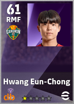 Hwang Eun-Chong eFootball player card