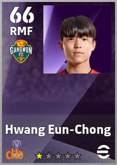 Hwang Eun-Chong — RMF, OVR 66, MAX 66