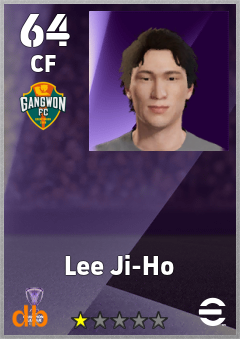 Lee Ji-Ho eFootball player card