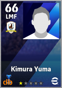 Kimura Yuma — LMF, OVR 66, MAX 66