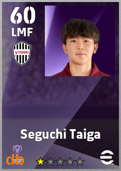 Seguchi Taiga — LMF, OVR 60, MAX 60