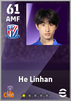 He Linhan — AMF, OVR 61, MAX 61