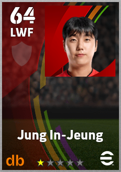 Jung In-Jeung — LWF, OVR 64, MAX 64