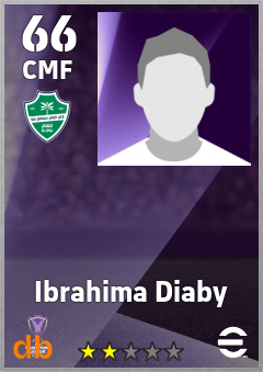 Ibrahima Diaby — CMF, OVR 66, MAX 66