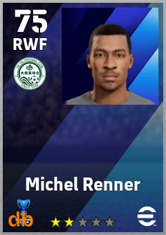 Michel Renner — RWF, OVR 75, MAX 75