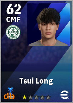 Tsui Long — CMF, OVR 62, MAX 62