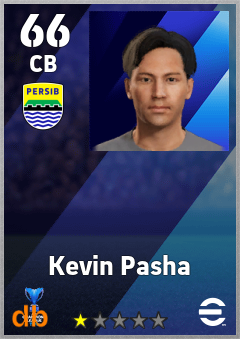 Kevin Pasha — CB, OVR 66, MAX 66