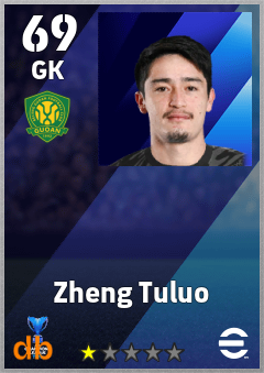 Zheng Tuluo — GK, OVR 69, MAX 69