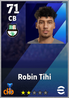 Robin Tihi — CB, OVR 71, MAX 71
